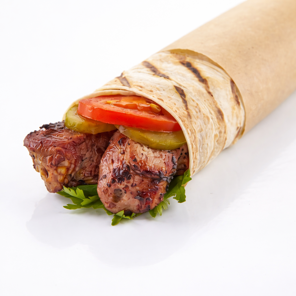 ساندوتش كباب عالفحم