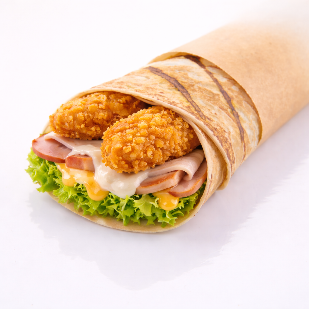 ساندوتش كرسبي رول