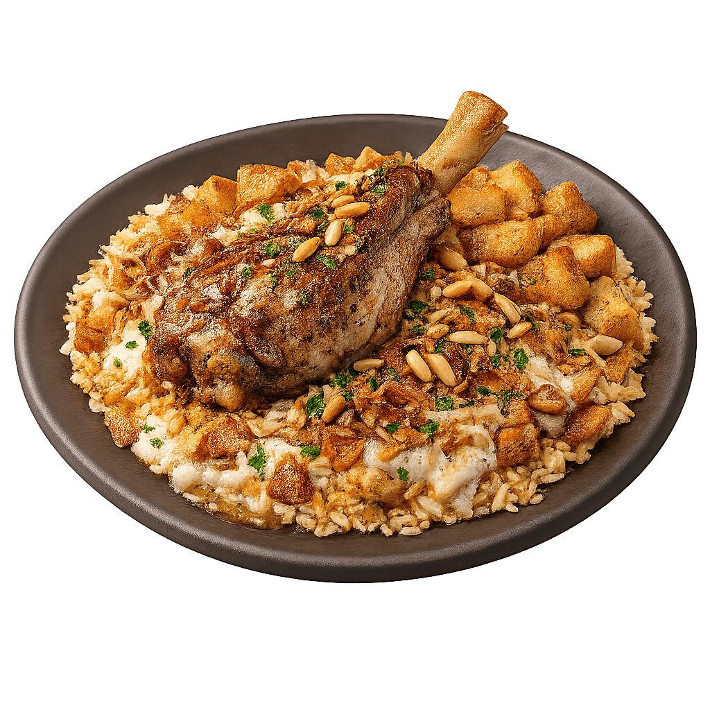 وجبة موزة بالفتة