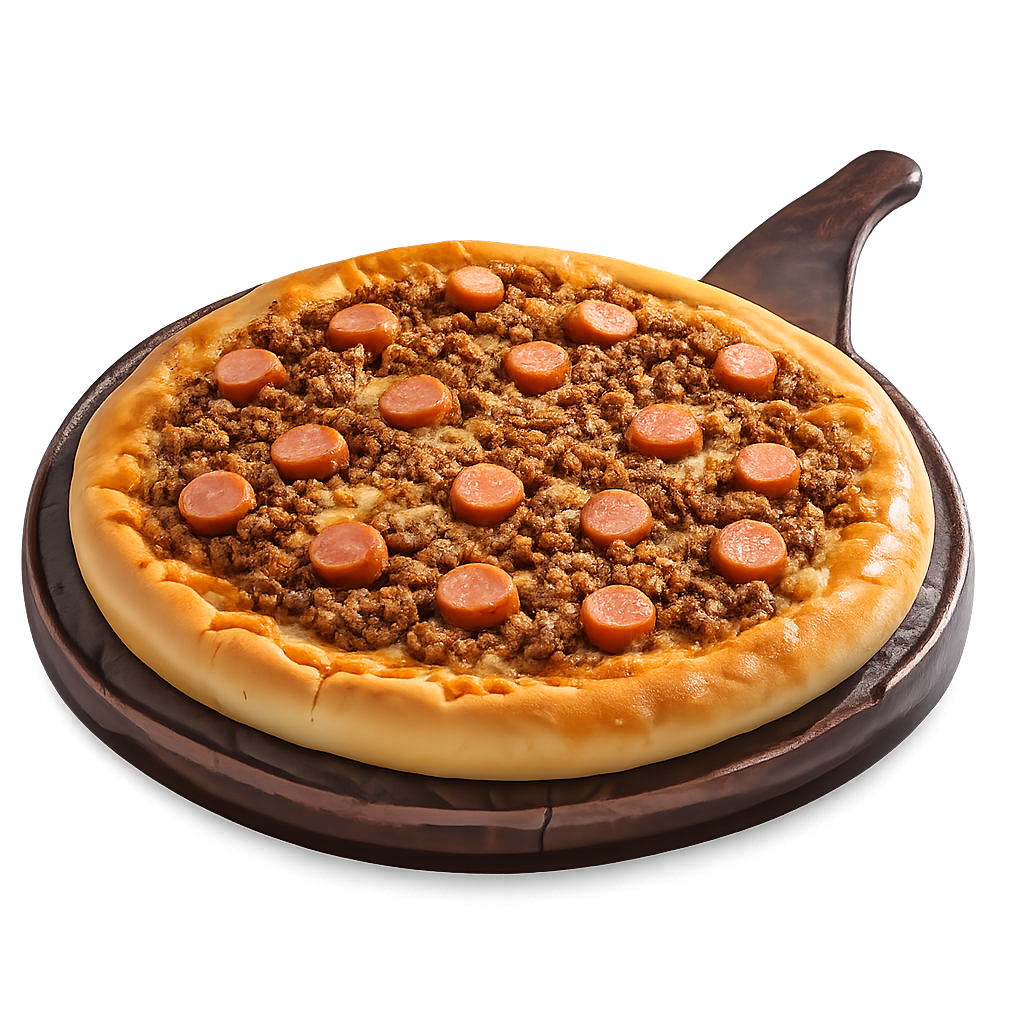 بيتزا ميكس لحوم